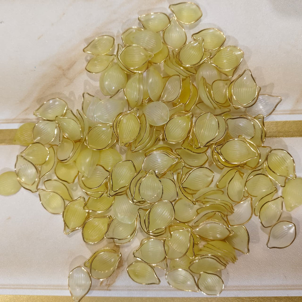 Foild Petals- Yellow