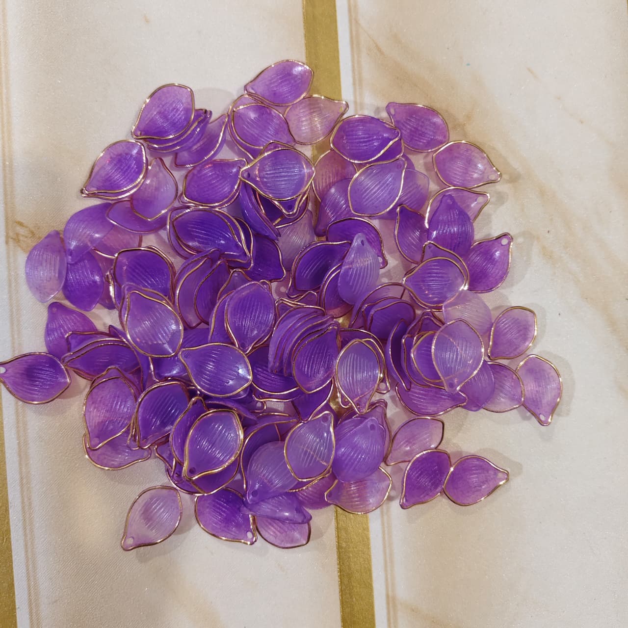 Foild Petals- Dark Purple Secondary image