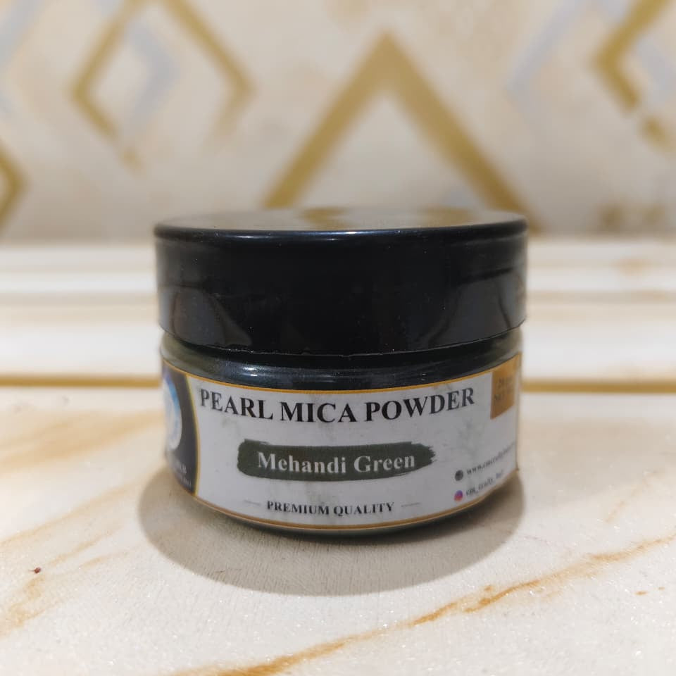Mehandi Green Pearl Mica Powder