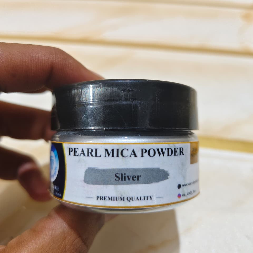 Silver Pearl Mica Powder