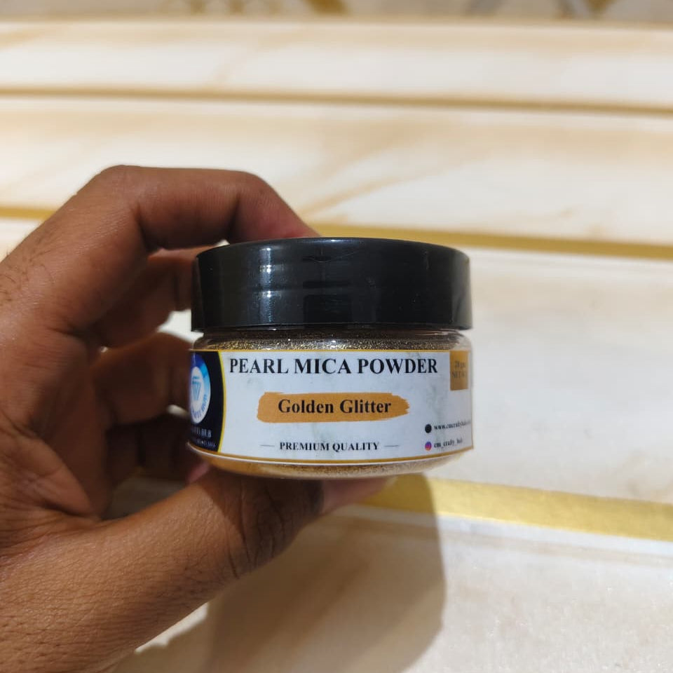 Golden Glitter Pearl Mica Powder
