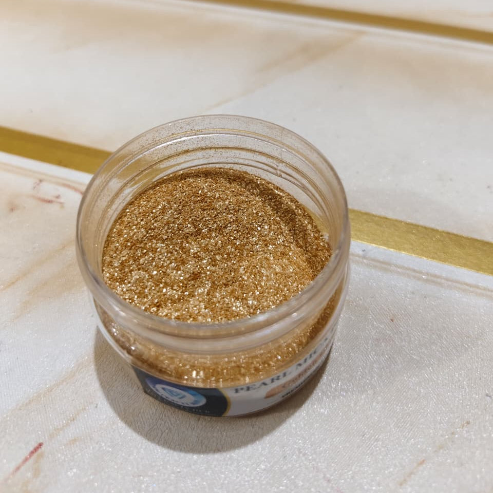 Golden Glitter Pearl Mica Powder