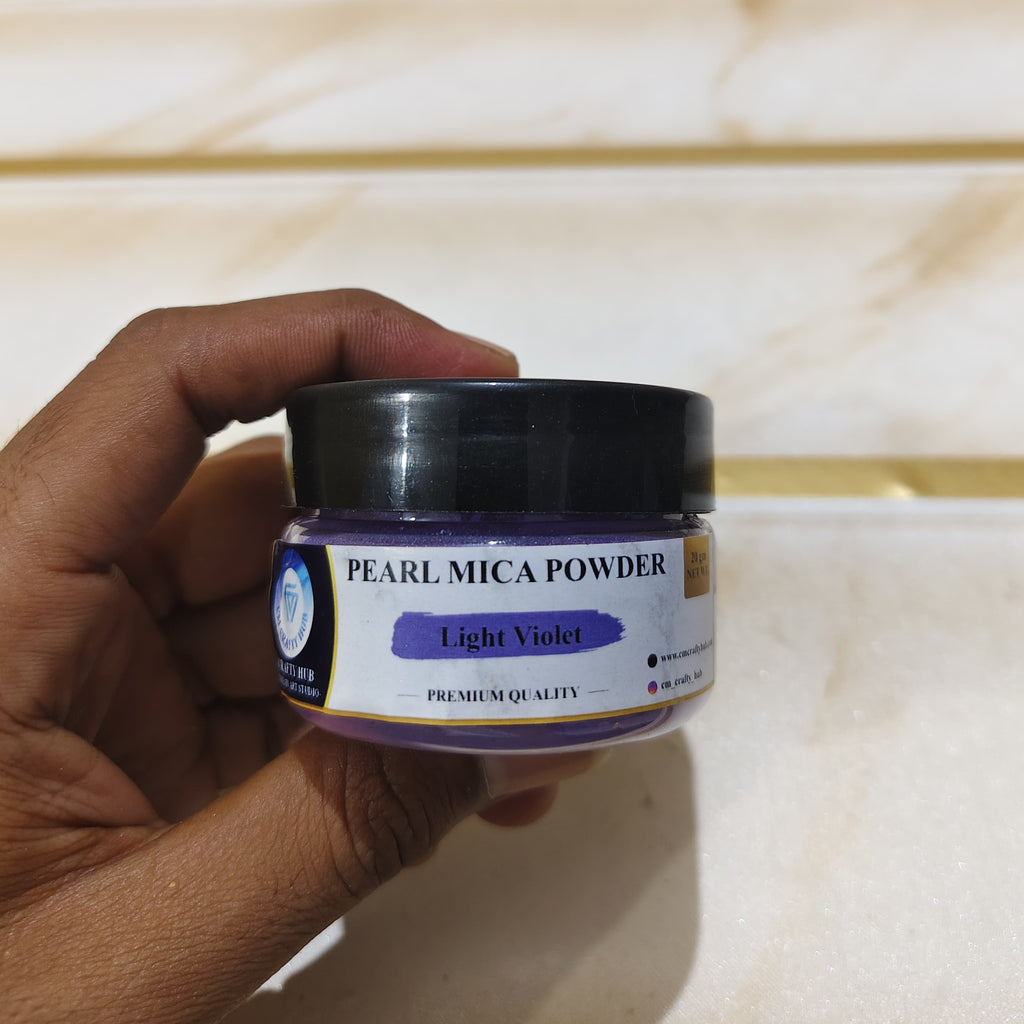 Light Violet Pearl Mica Powder