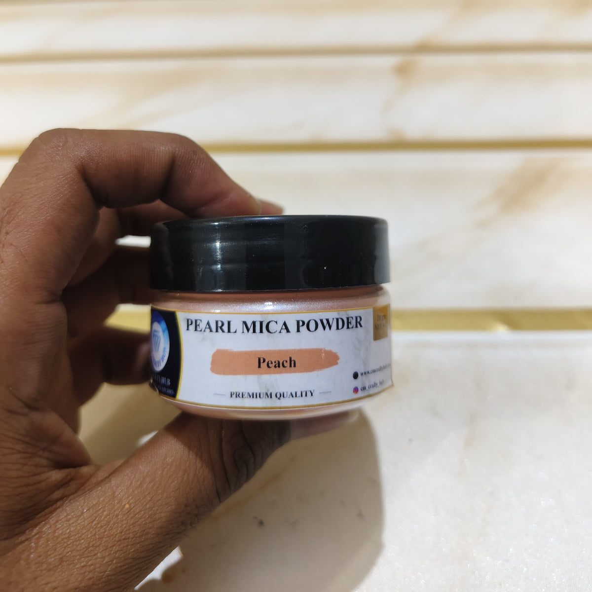 Peach Pearl Mica Powder Main image