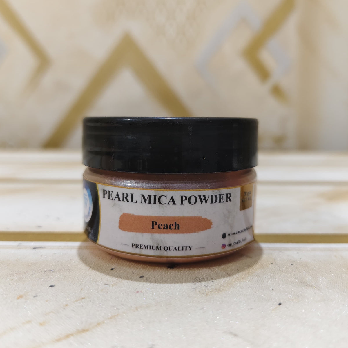 Peach Pearl Mica Powder