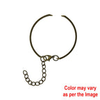 Cuff Bracelet With Adjustable Chain