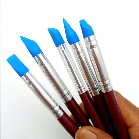 Blue Silicon Brush