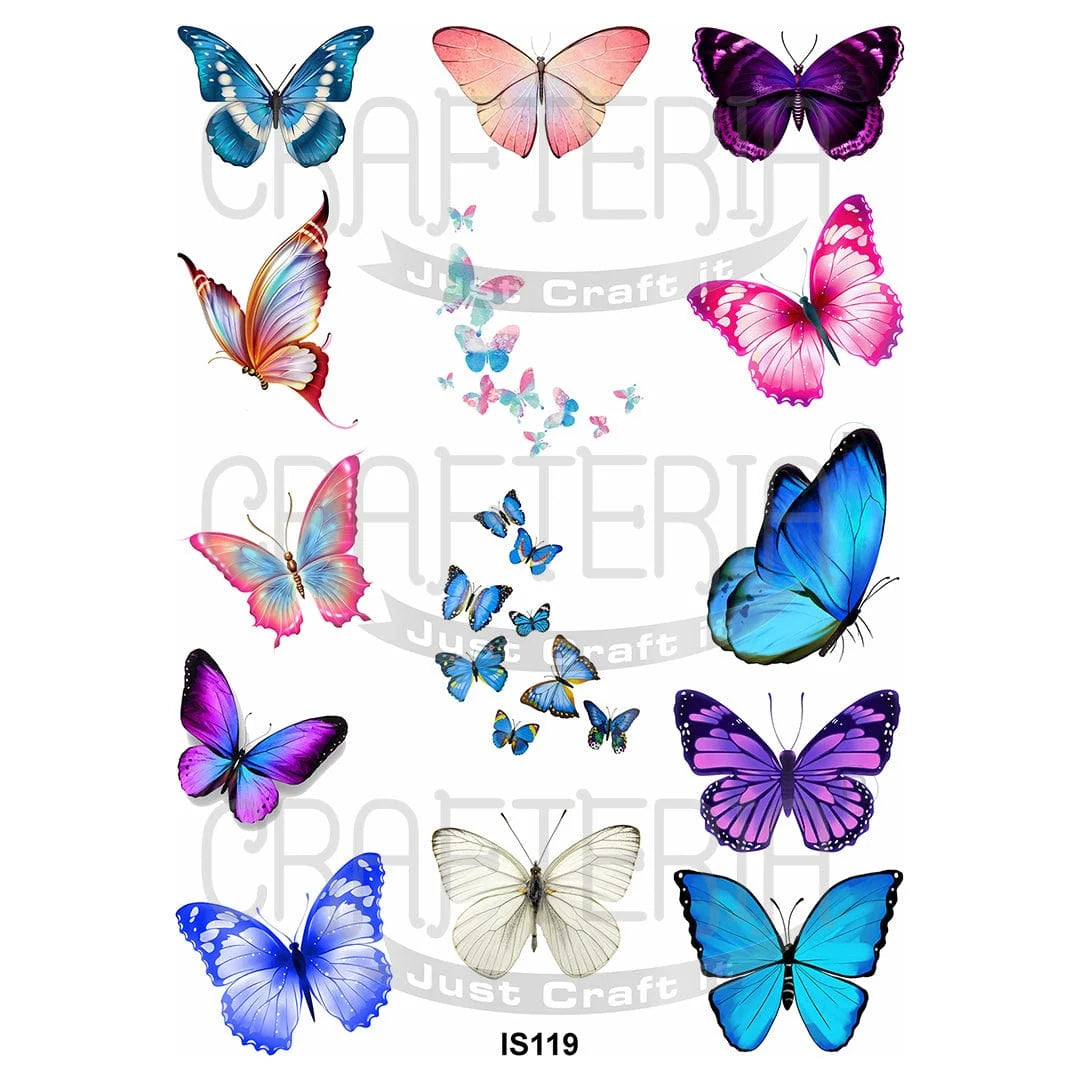 Butterfly Designs Insert Sheet-3