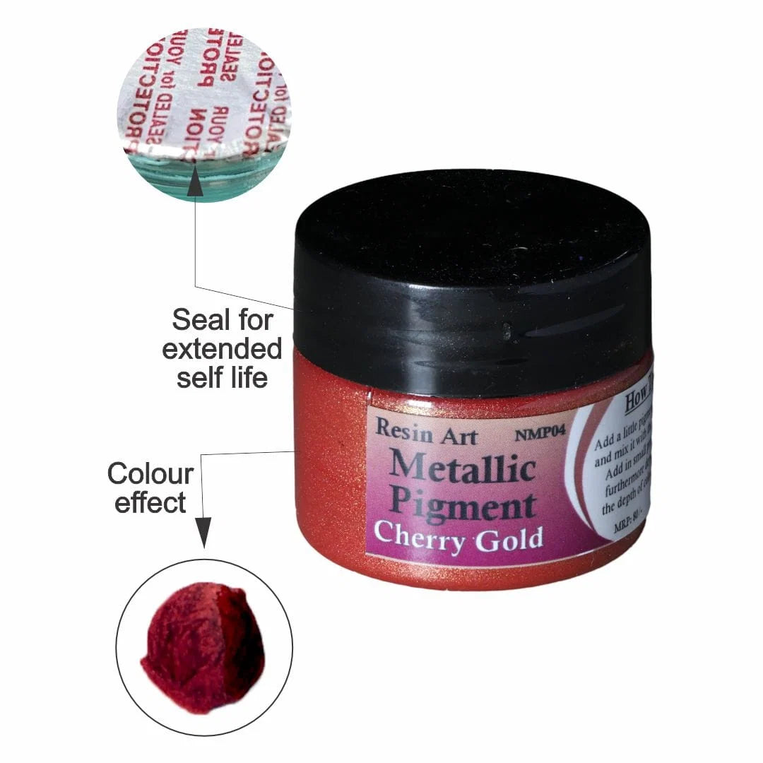 Cherry Gold Metallic Pigment