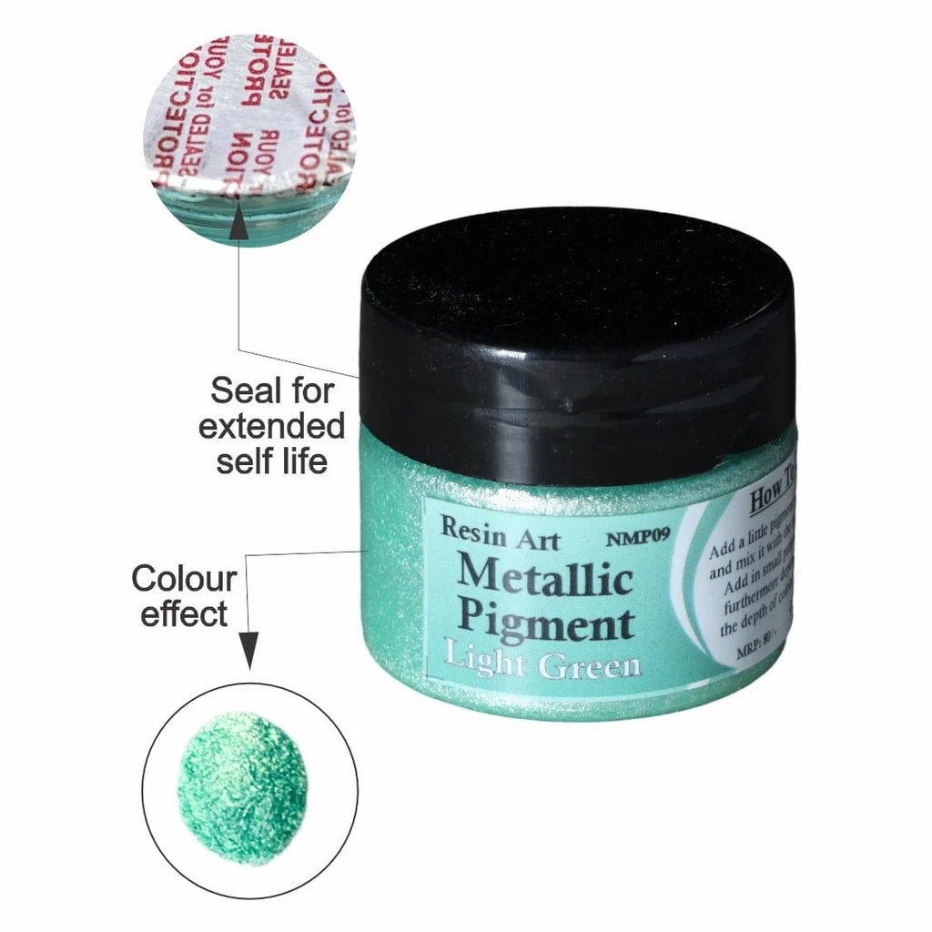 Light Green Metallic Pigment