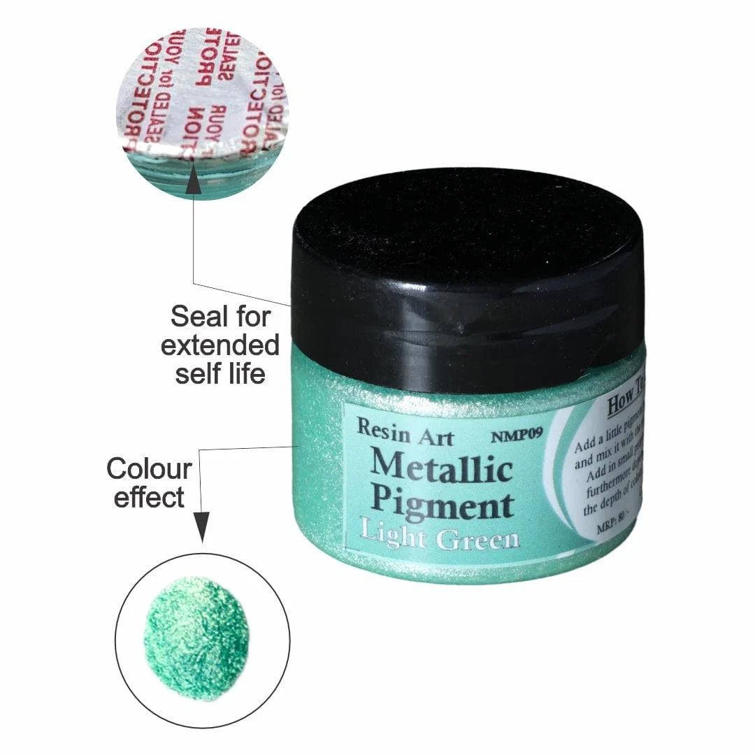 Light Green Metallic Pigment