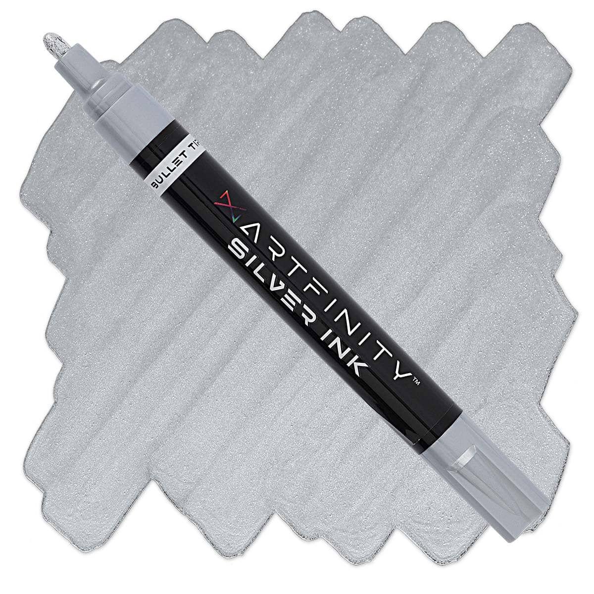 Silver Resin Marker
