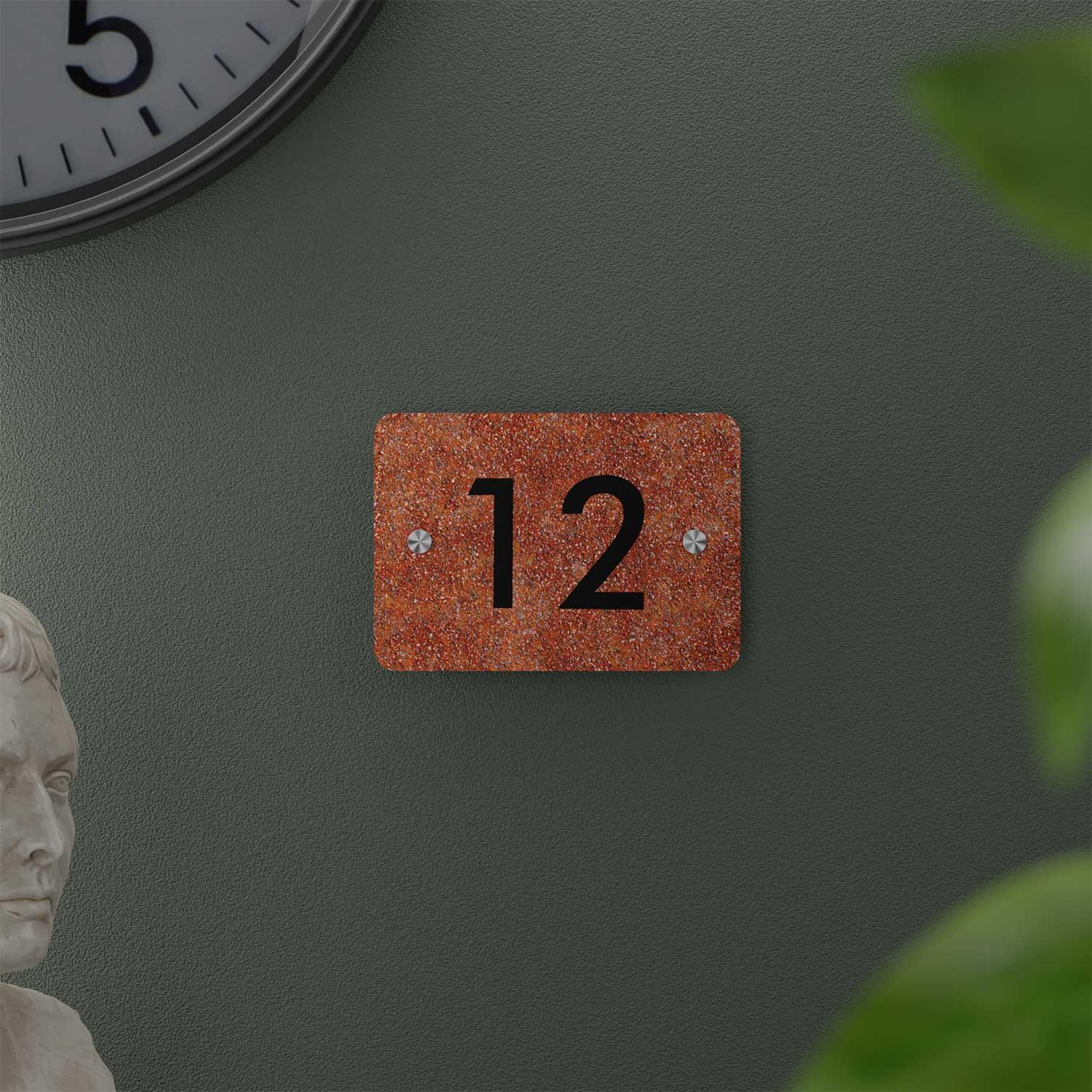 Oxide - Contemporary House Number/Name Sign Secondary image