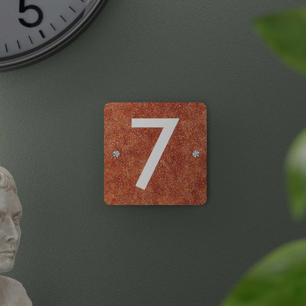 Oxide - Contemporary House Number/Name Sign