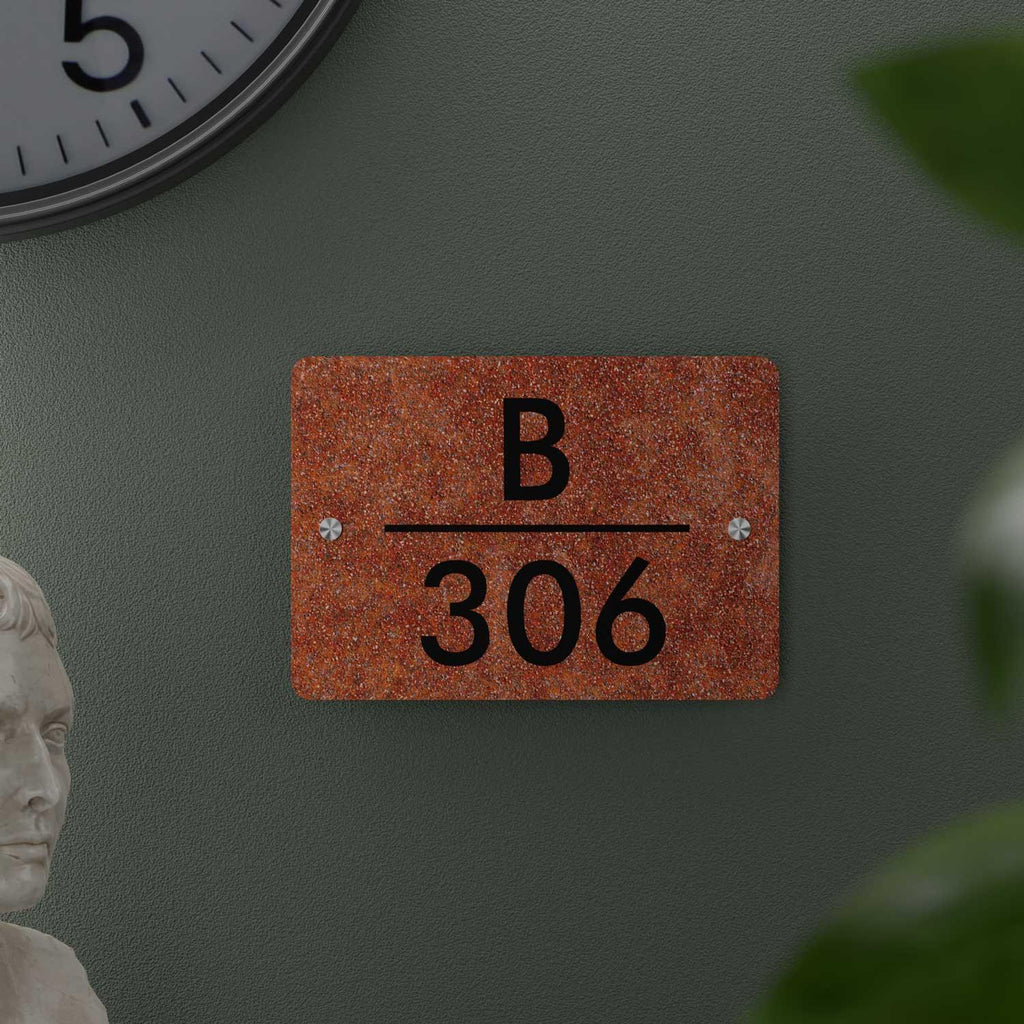 Oxide - Contemporary House Number/Name Sign