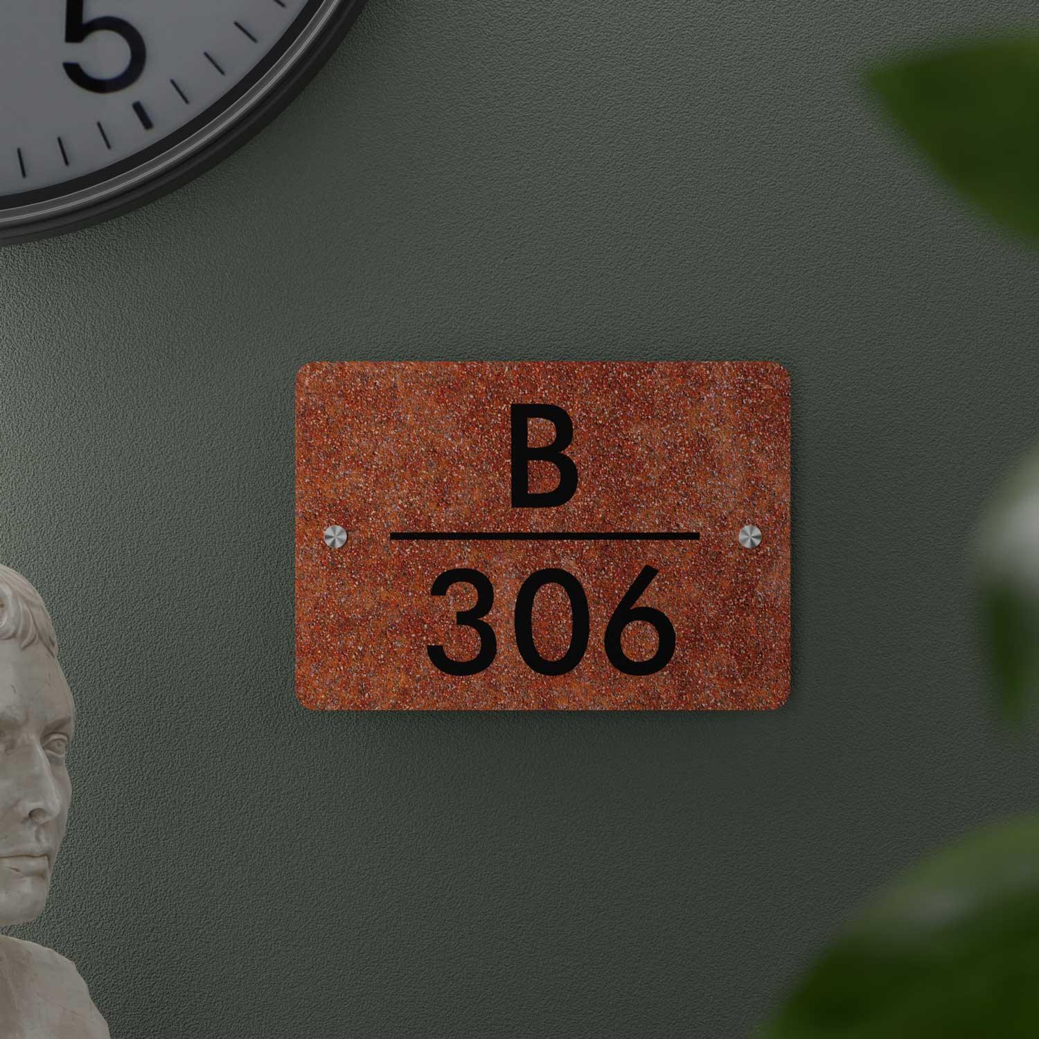 Oxide - Contemporary House Number/Name Sign