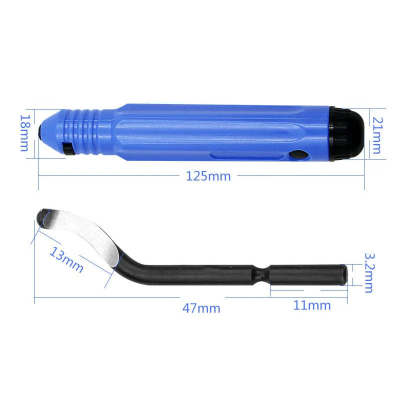 Blue Deburring Tool