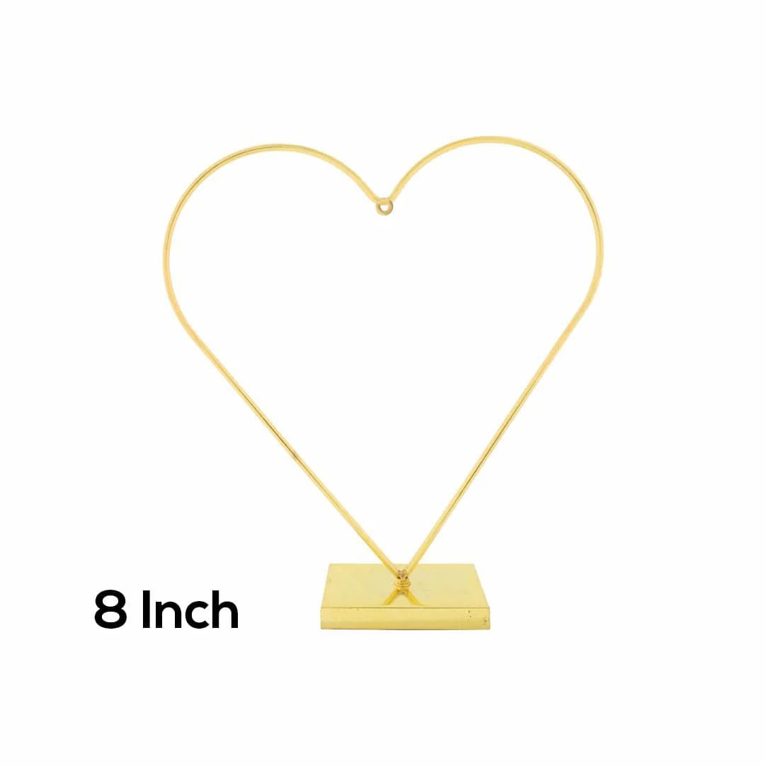 Heart Hoop Metal Stand