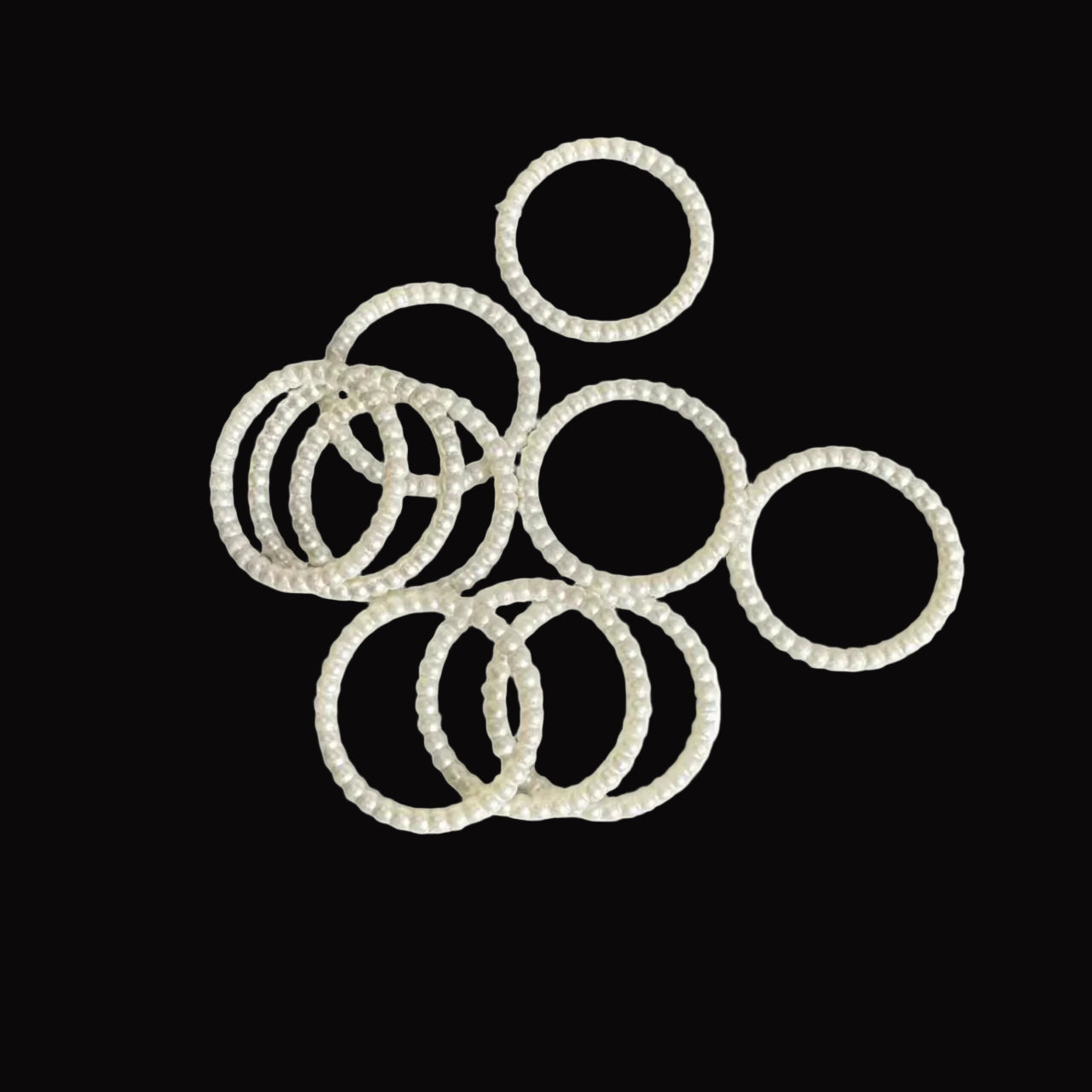 Big Pearl Ring-10 Pcs