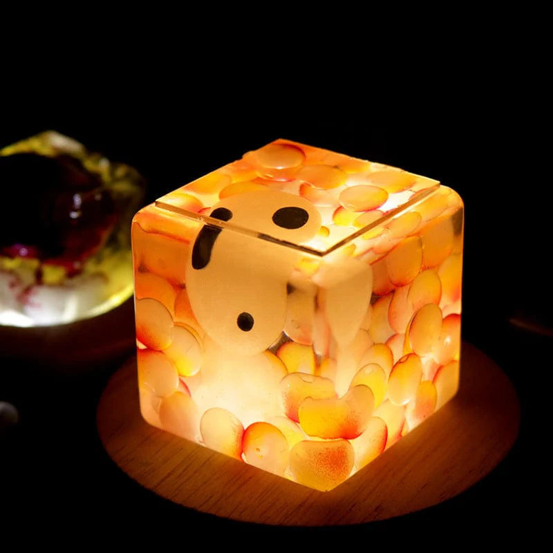 6.9 Cm Cube Shaped Paper Weight Mould